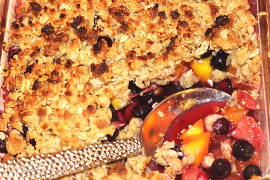Summer Fruit Cobbler recipe
