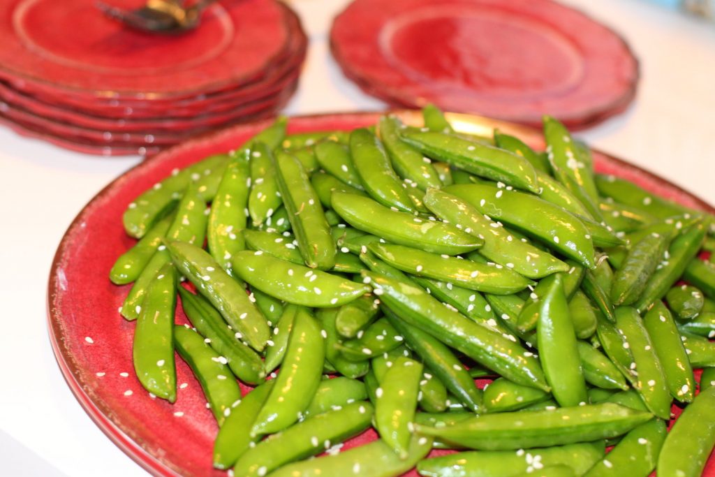 Sugar Snap Peas With Sesame