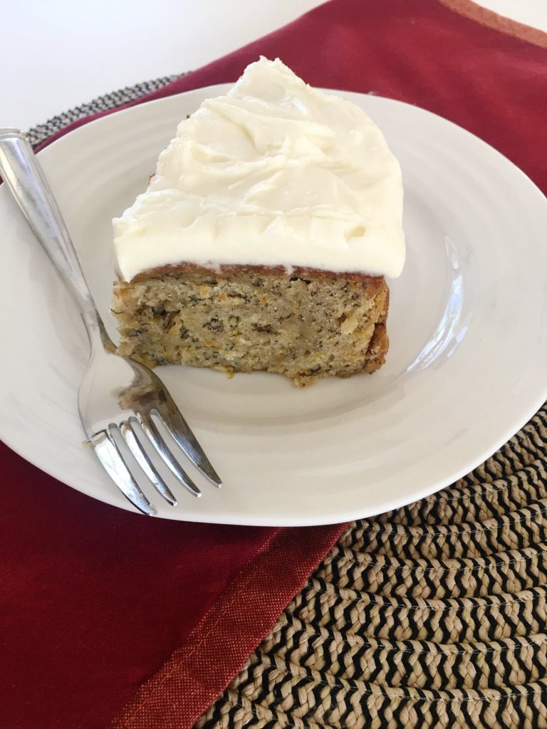 Old fashioned banana cake