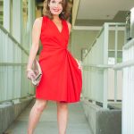 Lanvin Red Dress, Gianvitto Rossi Heels, Mulberry Clutch, St. Johns Bracelet, The Jewelry Bar Bangles.