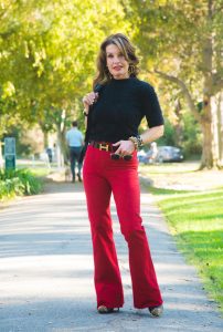 Alice and Olivia Wide Leg Jean, Aqua Sweater, Gucci Booties, Dior Shades, Henri Bendel Earrings, Ashneil Belt.