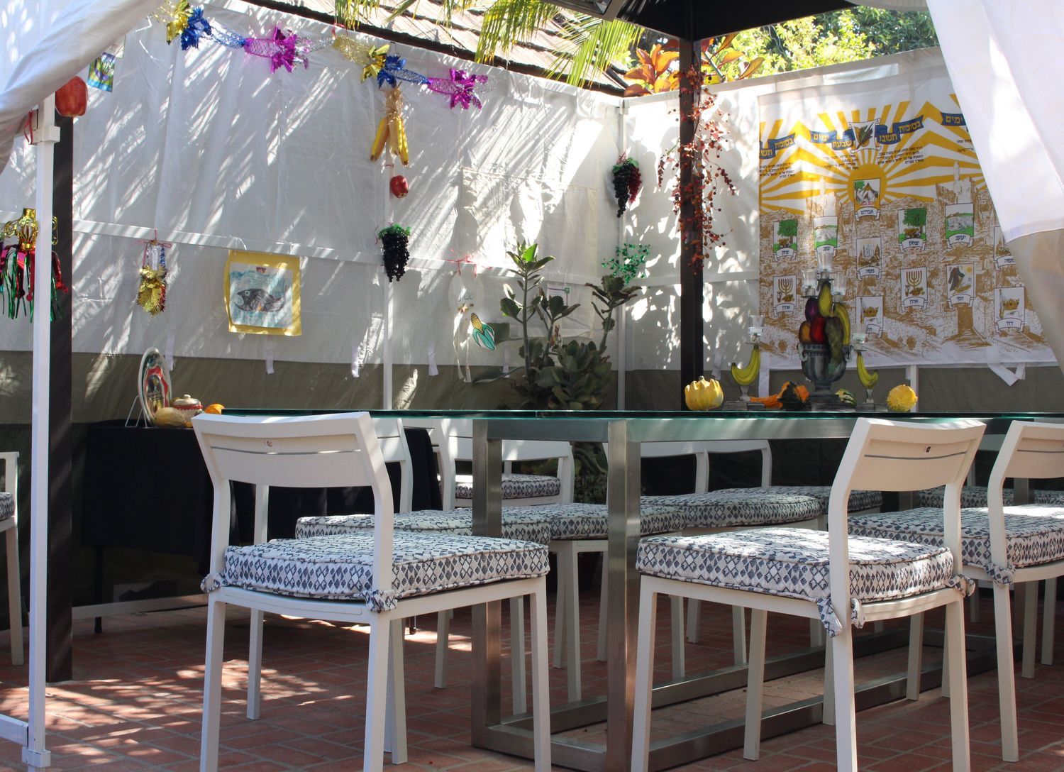 Sukkot Table Setting