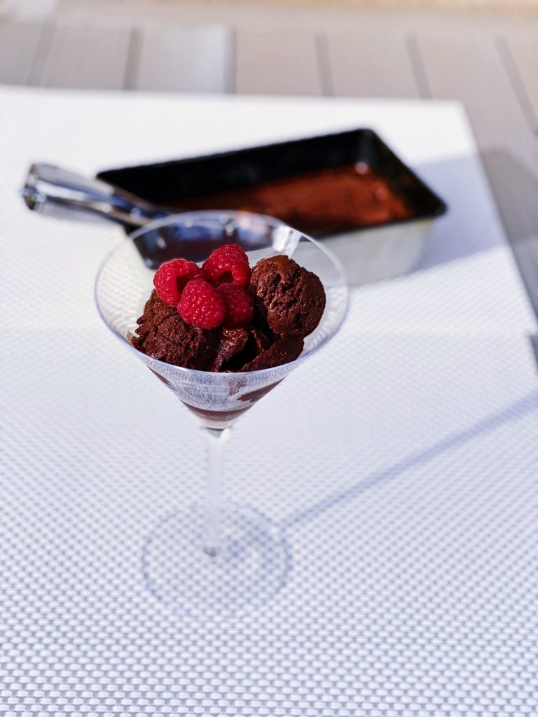 Chocolate Sorbet.