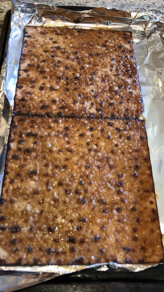 Passover Butterscotch Crunch Bars Recipe