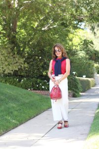 White chanel Pants