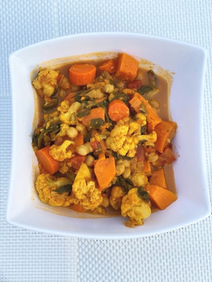 Curried Vegetable Stew.