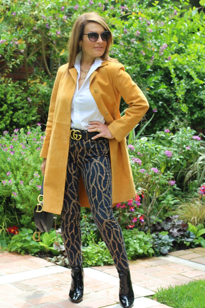 Mustard Yellow Theory Coat