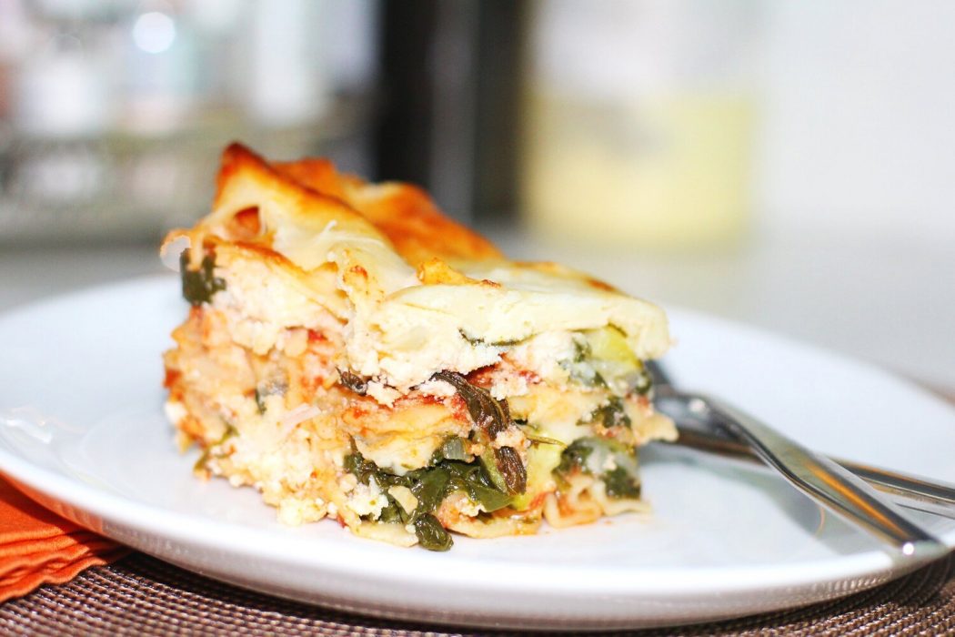 Vegetable Lasagna with Spinach and Zucchini – Fabulesley
