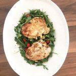 Chicken Paillard with Arugula Salad