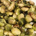 Roasted Brussels Sprouts with Maple Syrup and Balsamic Vinegar