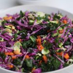 Rainbow Crunch Paleo Salad.