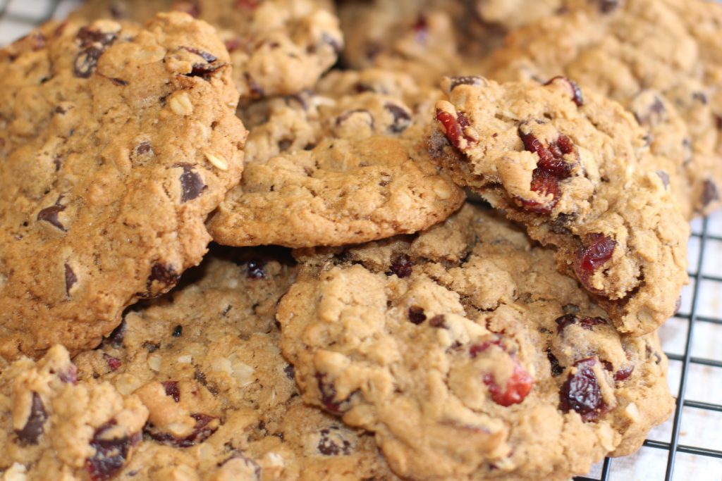 Oatmeal Cranberry Chocolate Chip Cookie