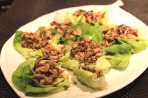 Thai Chicken Lettuce Wraps