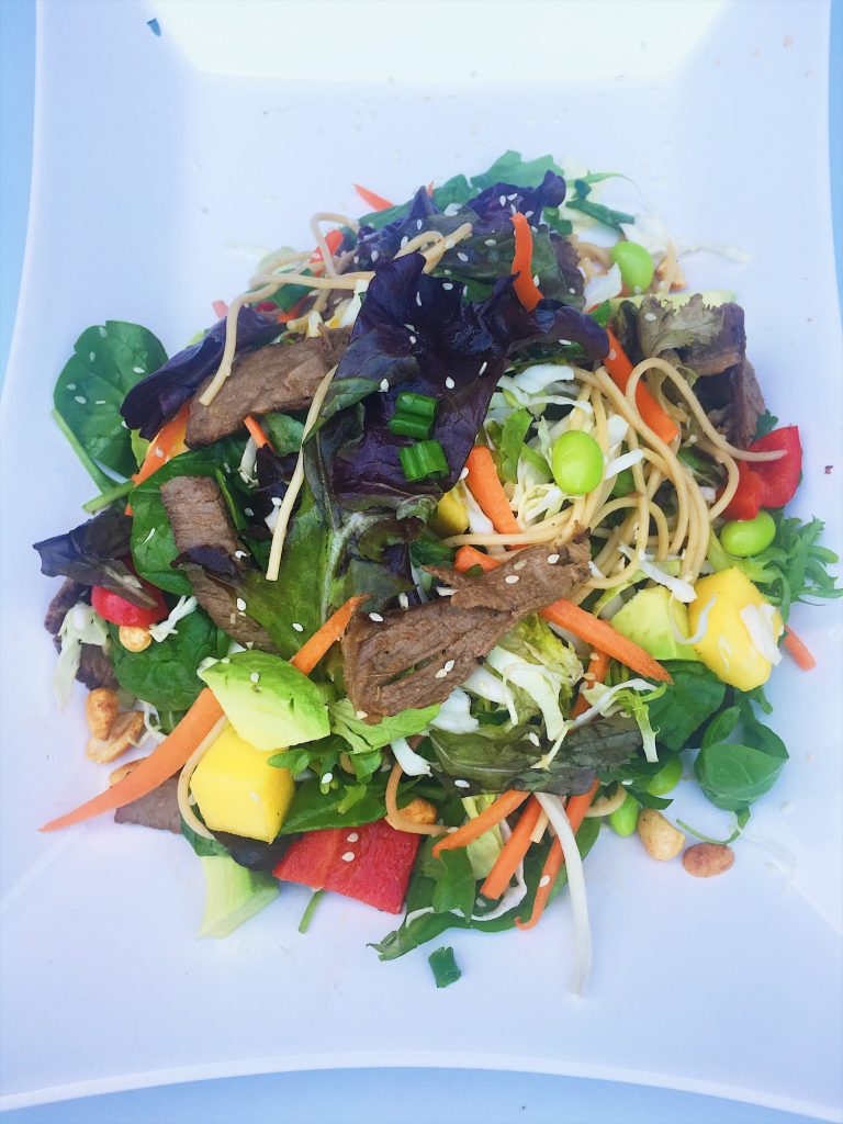 Thai Steak and Noodle Salad