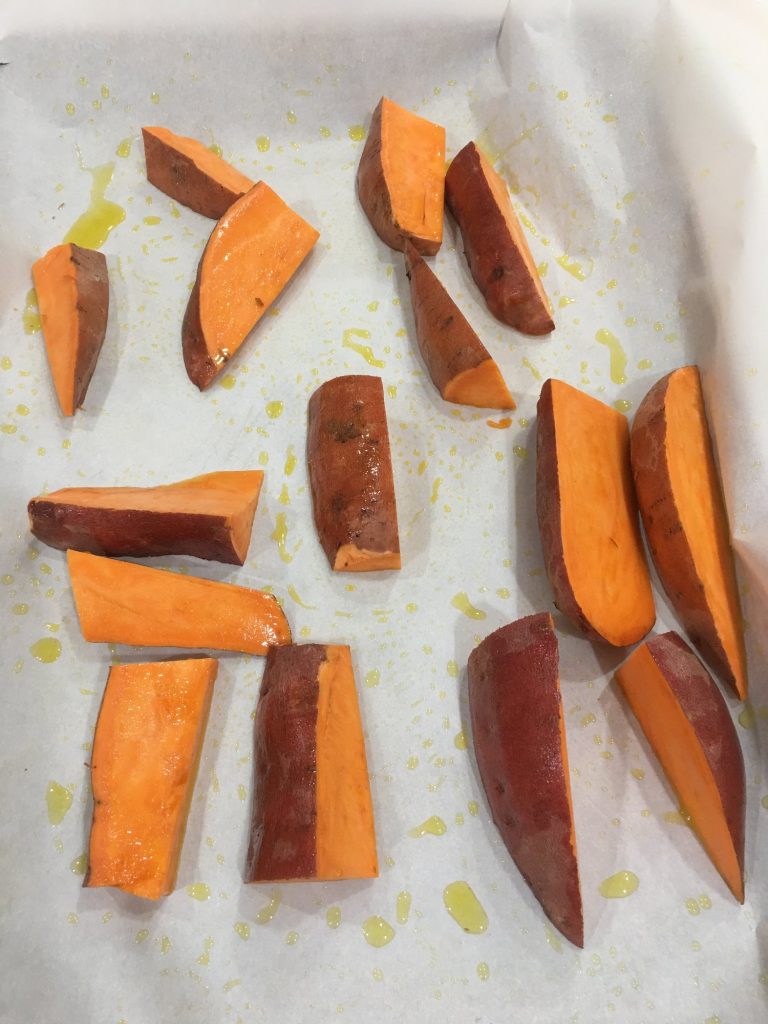 Roasted Sweet Potatoes