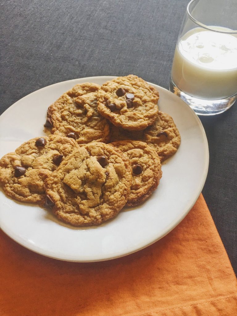 Flourless Peanut Butter Chocolate Chip Cookies Recipe