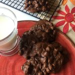 Vegan, Gluten and Fat Free Chocolate Fudge Cookies Recipe