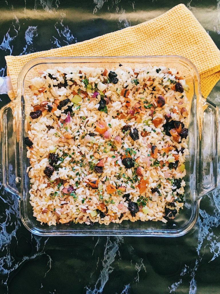 Fruited Rice Recipe.