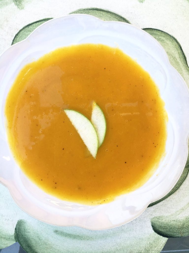Curried Apple-Butternut Squash Soup