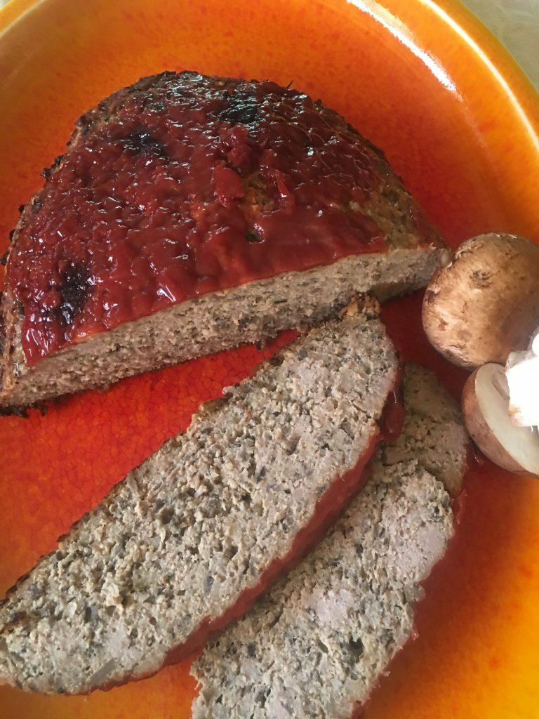 Mushroom Turkey Meatloaf