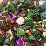 Red Cabbage and Kale Salad