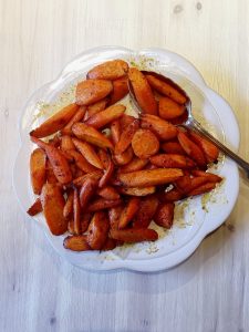 Roasted Carrots With Cumin.