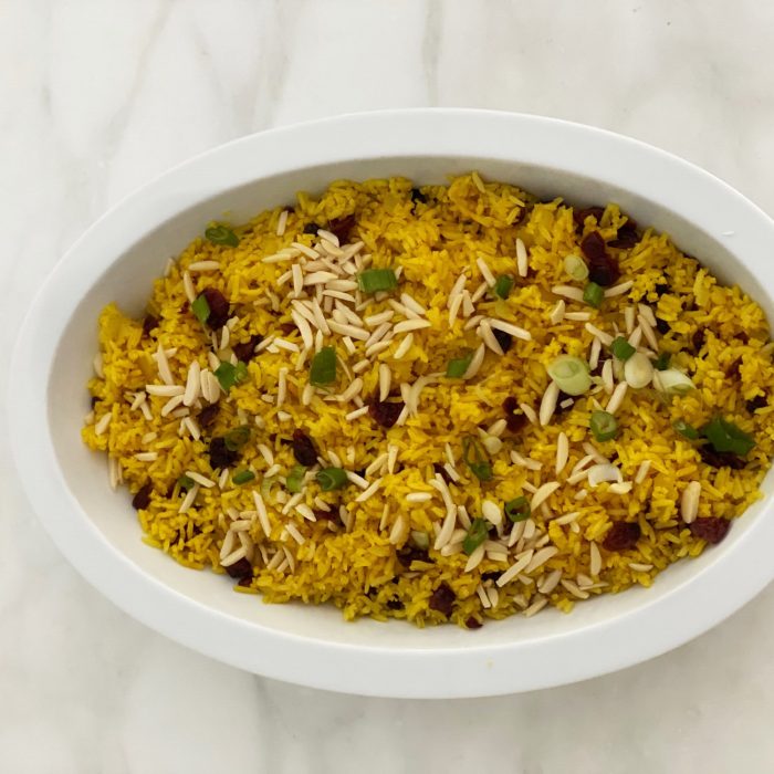 Indian Spiced Basmati Rice Pilaf Fabulesley