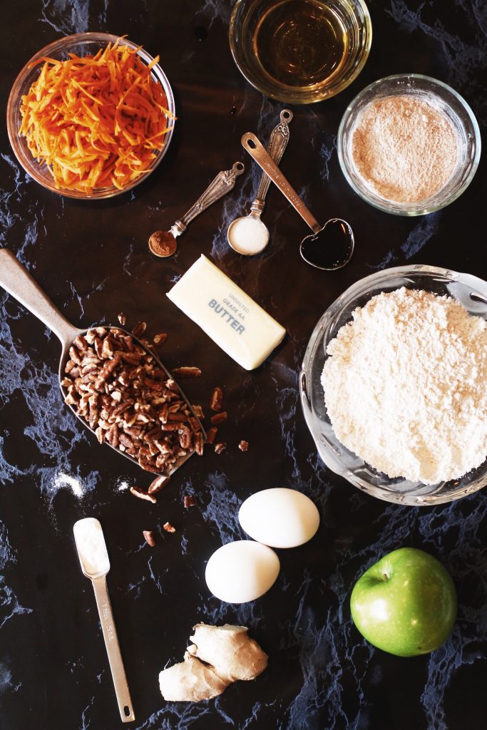 Apple Carrot Teacake