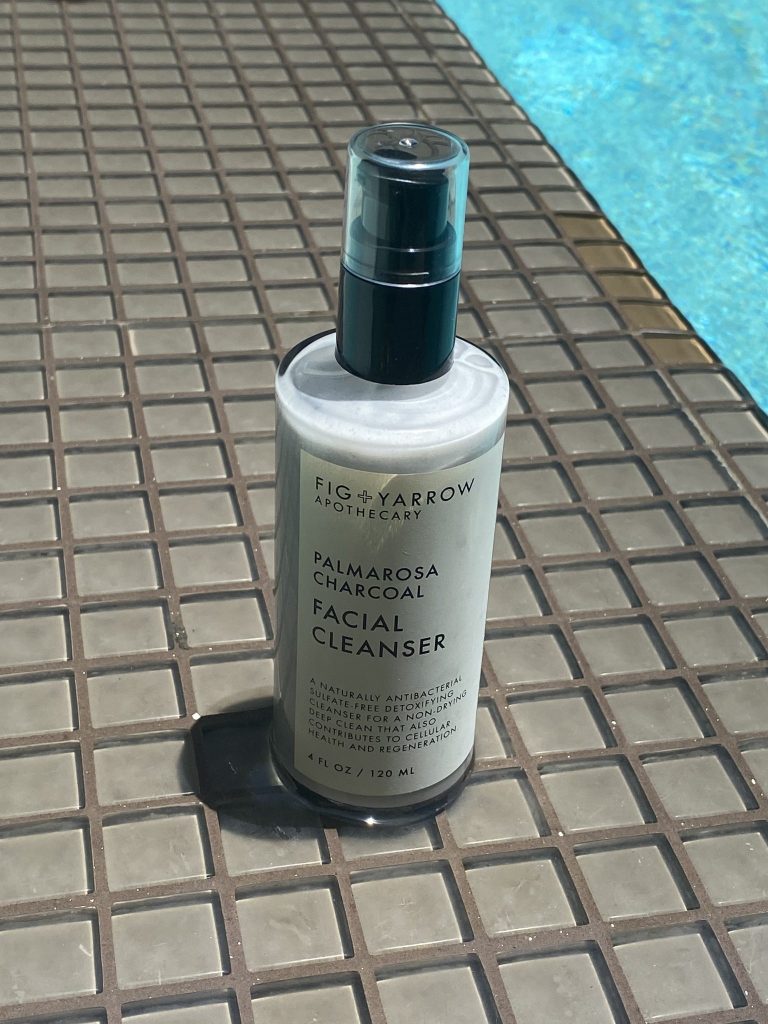 Fig and Yarrow Palmarosa Charcoal Facial Cleanser
