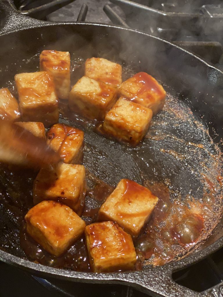 Asian Inspired Sautéed Tofu