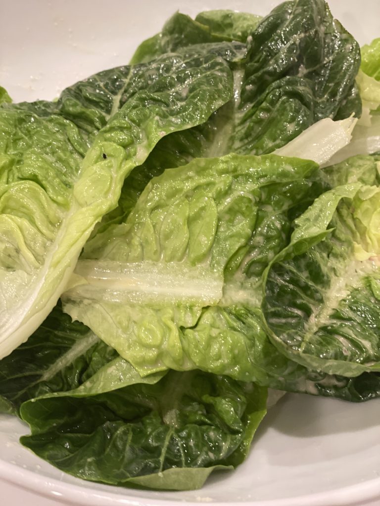 Little Gem Lettuces with Labneh Crostini