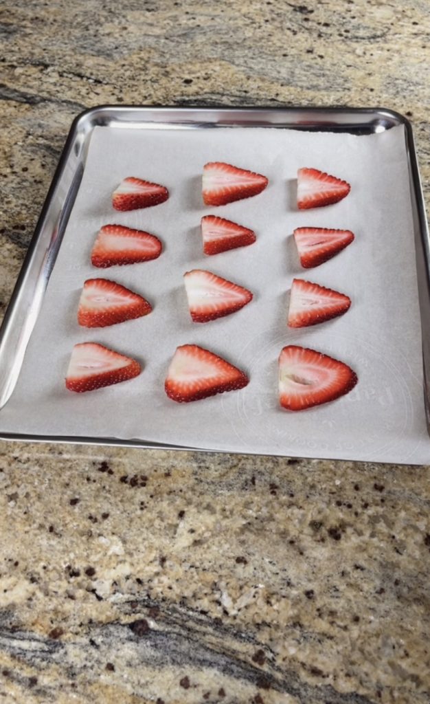 Dark Chocolate with Dried Strawberry and Pistachio