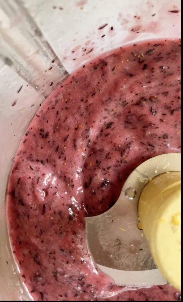 Blueberry Sorbet